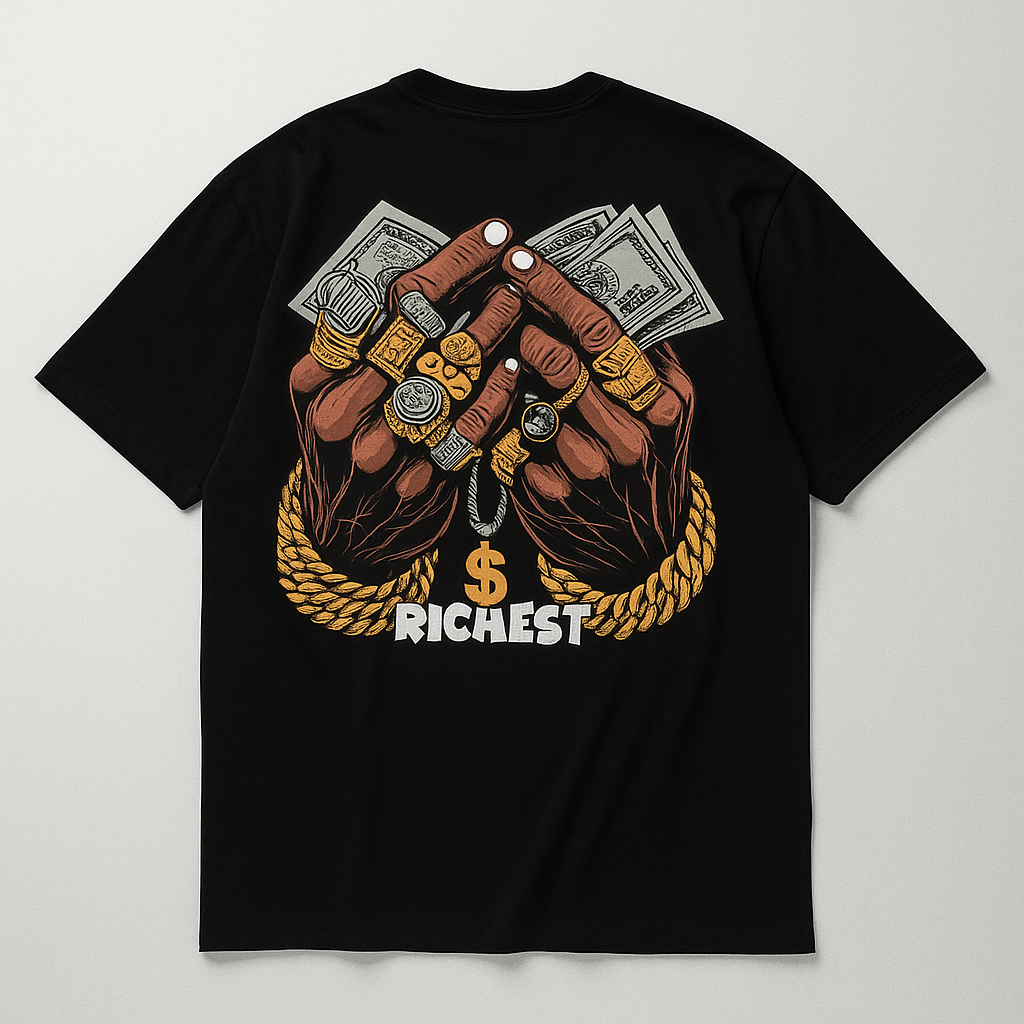 Richest Hands | Vibey T Shirt